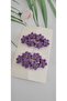 Crispy Daisies Colorful Handmade Niche 2-Piece Snap Button Clip Set