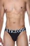 Men's Black Waist Banded Cotton Slip