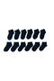 12 Pairs of Toeless Children's Bootie Socks