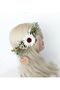 Floral Crown, Bridal Crown, Bridesmaid Crown, Maternity Crown, Henna Crown, Outdoor Shooting Crown, Collar Flower Set - 4