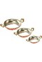 3-Piece Copper Pan Thick Heavy Pan Set 1.6 Kg - 2