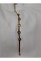 Steel Italian Crushed Stone Design Gold Color Bracelet - 2