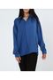 COPY - COPY - Women's Linen Draped Oversize Wide Cut Shirt - 2