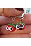 Handmade Murano Glass Bead Domadomades Earrings Fun Designs