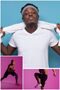 Men's Sports Hair Band Athlete Headband Headband Tennis Gym Sweatband Sports Fitness Hair Bands Gray - 5