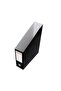 Box Folder Cardboard Magazine Holder 7.2 x 31.5 x 25 cm Black (6-PACK) - 3