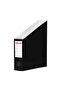 Box Folder Cardboard Magazine Holder 7.2 x 31.5 x 25 cm Black (6-PACK)