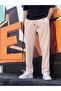 New Season Comfortable Fit Flexible Fabric Baggy Pants with Elastic Waist - 3