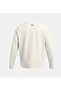 Men's Ua Unstoppable Fleece Grid Crew Neck Sweatshirt 1387904 -110 - 5