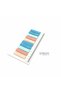 Postit ملون شفاف Post-it Post Itعلامة مرجعية للكتاب، ورق ملاحظات لاصق، 200 ورقة - 4