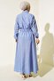 Women Metal Button Dress - 4