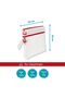Mami Kids Wet&dry Waterproof Wet Dry Dirty Clean Beach Pool Nursery Functional White Bag