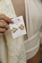 Gold stone women's design earrings - 3