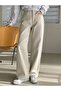 Wide Leg Beige Palazzo 100% Women's Jeans - 3