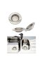 3-Piece Metal Kitchen Sink Strainer Stainless 3 Pieces Kitchen Sink 7 cm - 5