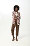 Patterned Oversize Women's Shirt - 3