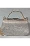 Gold Evening Bag - Wedding Guest Gold Evening Dress - 2