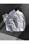 Oversize Linen White Shirt Gray Trousers Set - 3