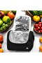Waterproof thermal lunch bag for elementary school, kindergarten, nursery, and preschool. - 6