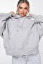 سويت شيرت نسائي رمادي كبير الحجم من Phoenix Fleece
