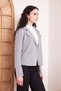 Women's Gray Self-Textured Soft Seasonal Cardigan - Jacket2975230 - 3