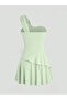 Lisa - One Shoulder Ruffle Dress - 2