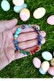Taurus Bracelet with Lapis Lazuli, Agate, Turquoise, Fluorite, and Hematite Stones - 7