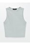 Lcw Vision Women's Crew Neck Plain Crop (S4) - 6