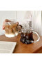 2 Pieces Heat Resistant - Bead Shaped Borosilicate Cup Coffee and Presentation Cup - 2