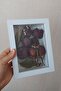 15X20X5 cm Memory Frame! New Fashion Flower Memory Frame! Wish Flower! Deep Rose Box-Vertical - 2