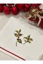 Coquina Flower Embroidered Towel