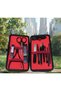 13 Pieces Manicure Pedicure Set with Bag - Care Hand and Foot Nail Clippers, Rasp Tweezer Pliers, Acne Needle