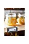 Glass Jars with Lids 3 Pieces 13 Cl Corken Jars Set of 3 - 3