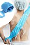 Double Sided Silicone Bath Brush - Back Scrub, Shower Washcloth 1 Pcs - 4