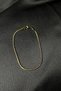 Steel Design Italian Model 3mm Gold Gold Color 316L 21cm Bracelet - 3