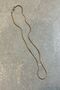Steel Kyoto Design Snake Model Rose Gold Color Chic Design 316L 50cm Necklace - 3