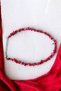 Coral Stone Necklace, Original 1st Class Quality Natural Stone Necklace, Steel Parrot Chain, Steel Metal - 4