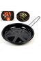 Enamel Embermatik Practical Handle Ember Pan Pepper, Eggplant and Chestnut Ember