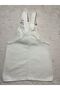 Adjustable Strap Salopet Dress / Jeans Gilet with Teddy Bear Accessory - 2