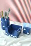 Cloudy Office Set: Pen Holder, Notepad Holder, Business Card Holder, Desktop Organizer