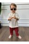 White Shirt and Red Pants Children's and Baby's Clothing Holiday and Special Occasions Boys Girls Gift - 7