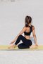 Hair Band 2-Piece Sports Women Men Cotton Fitness Tennis Makeup Yoga Sweatband Set Brown - 6