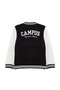Black Boy Back Printed Bomber Knitted Jacket Tkdaw25Ce00005 - 6