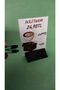 SYH-7CM-DISM-Label Carrier Black PVC Backing Pad 16pcs