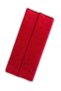 Yellow and Red Fleece Car Seat - Travel Neck Pillow, 2-Piece Belt Pad - 3