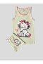 Girl's Cotton Elephant Patterned Athlete Boxer Set - 2