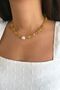 Citrine (Coin Magnet) Natural Stone Baroque Pearl Pendant Handmade Special Design Natural Stone Necklace - 6
