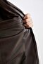 Water-Repellent Oversized Fit Shirt Collar Jacket Coat Y4461az23sp - 6