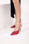 Lani Red Patent Leather 10 cm Women's Stiletto, High Heels - 3