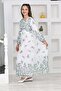 Young Girl Chiffon Fabric Cotton Lining Long Hijab Dress